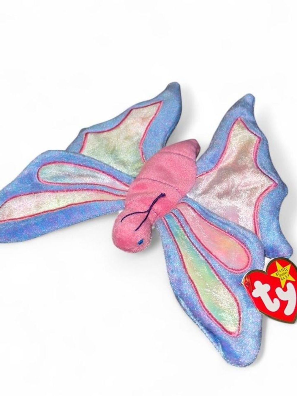 Ty Beanie Baby Stuffed Animal Plushie Toy Butterfly